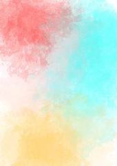draw abstract background color spots