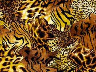 leopard skin pattern