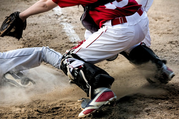 Play At Home In Youth Baseball Game