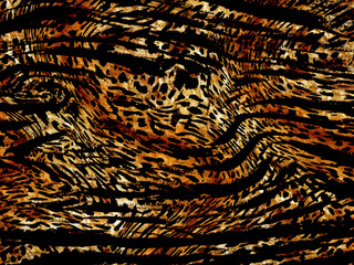 leopard skin pattern