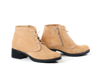  leather shoes.boots/ knee-high boots