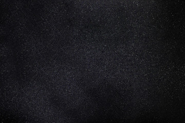 Starry night sky background. Millions of stars on a black background.