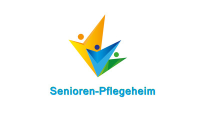 Fototapeta na wymiar Senioren-Pflegeheim Logo, Altersheim Logo