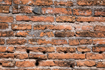 Wall in old temple