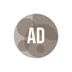 Initial Letter Logo AD Template Vector Design