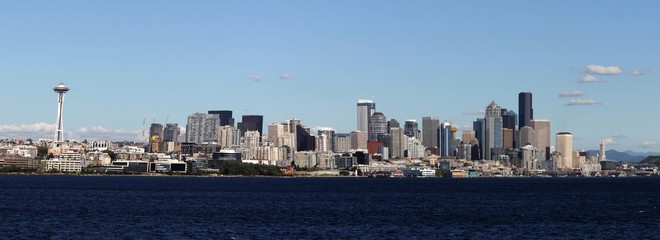 Fototapeta premium Seattle from Sea