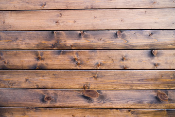 Dark wood plank background. Old brown texture.