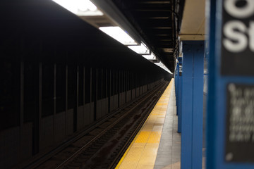 Naklejka premium Museum of Natural History NYC subway station
