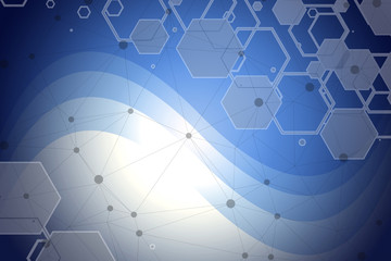 Obraz premium abstract, blue, light, design, wave, wallpaper, illustration, curve, digital, fractal, texture, pattern, lines, waves, art, backgrounds, graphic, line, futuristic, black, space, shape, technology