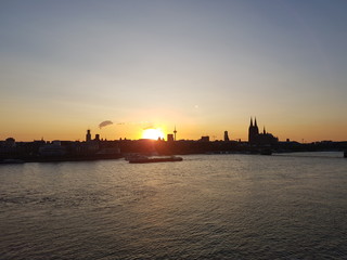 Cologne Rhine River