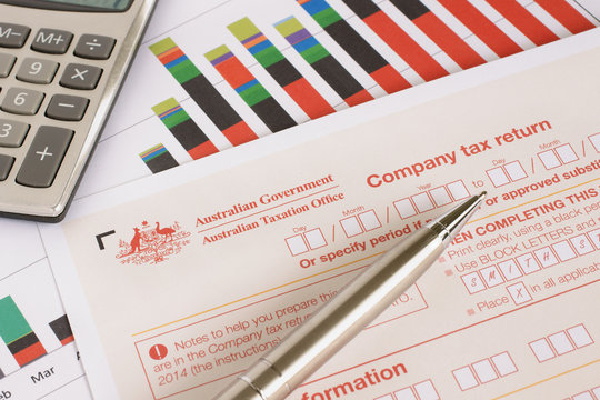 Australian Annual Company Tax Return Concept