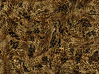 leopard skin pattern