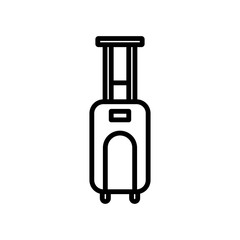 Travel Bag Icon Vector Design Template