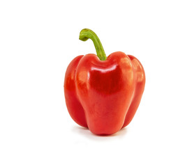 red pepper isolated on white background