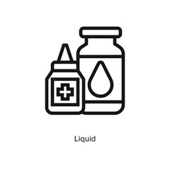 Liquid icon vector