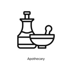 Apothecary icon vector