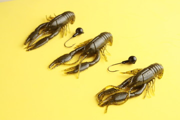 Saragossa Spain. September 18, 2019 fishing lures