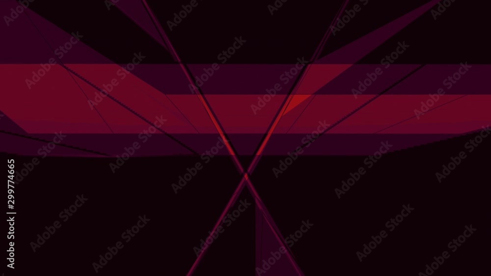 Wall mural abstract background glitching triangular tunnel multi coloured