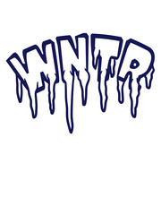 logo text wntr winter eis kalt eiszapfen gefroren kühl jahreszeit schriftzug design cool weihnachten ferien liebe urlaub berge ski fahren