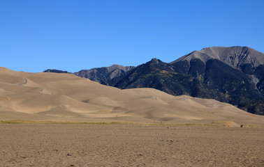 Fototapeta na wymiar National Park Great Sand Dunes in Colorado, USA