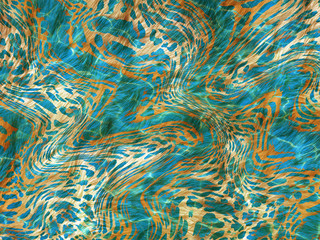 leopard skin pattern