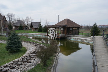 Fototapeta na wymiar Wassermühle