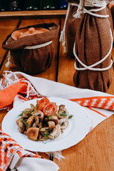 russian tasty food cafe bar trattoria restaurant