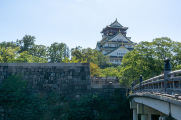 Obraz premium Osaka Castle in Japan