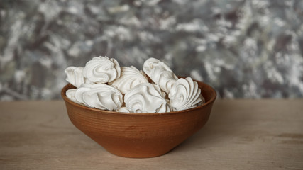Homemade Meringue.  Meringue made with love