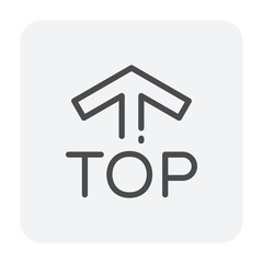 packaging symbol black