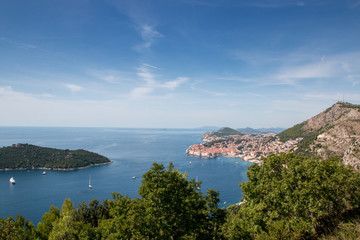 Naklejka premium Biae de Dubrovnik, Croatie