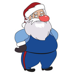 Santa Claus character illustration