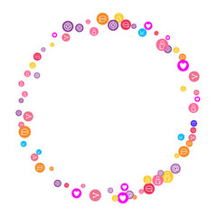 Social media marketing, Communication concept.