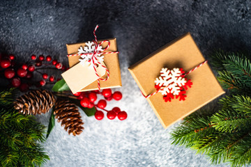 Christmas card concept