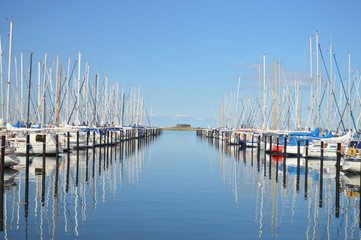 Hafen in Heiligenhafen