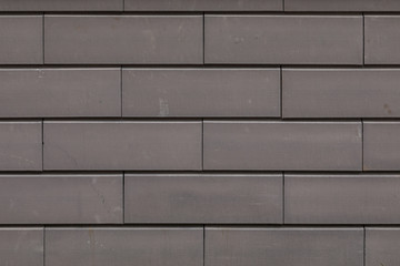 Close-up of wall made of concrete bricks