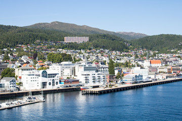 Fototapeta na wymiar Panorama - Molde - Norwegen