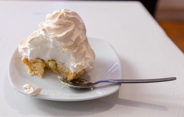 Cake with meringue, Peru