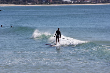 surfer in action