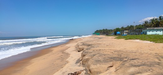 beach and sea