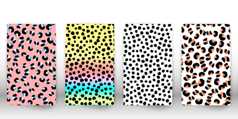 Leopard print design. Animal skin pattern. © Sergio Lucci