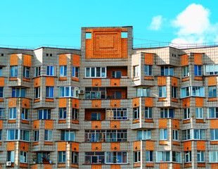 Secondhand realty in Moscow region architecture background