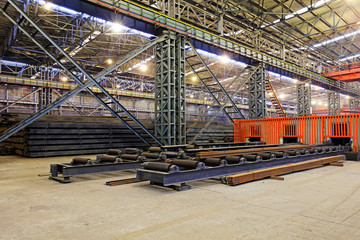 Production line of marine materials manufacturing