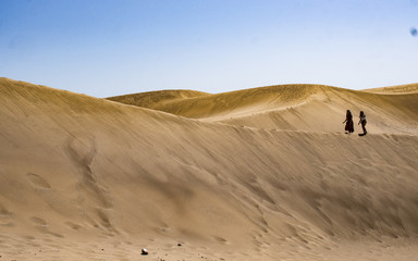 Dunes in the Canary Islands