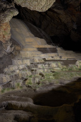 Lazar's Cave (Lazareva Pecina, also known as Zlotska Cave), is the longest explored cave in Serbia. It is popular tourist spot, especially for it's beautiful formations of stalactites and stalagmites