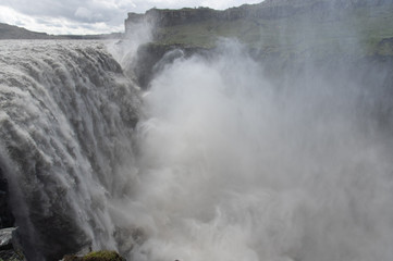 Waterfall in Iceland