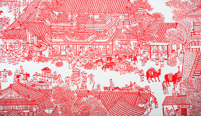 Chinese paper-cut crafts