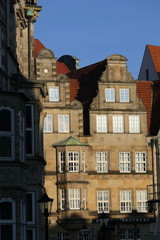 Obraz premium Fassaden Bremen Rathausplatz