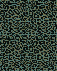 Leopard fur, animal print, seamless pattern