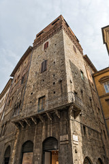 Ancient building in the center of Siena